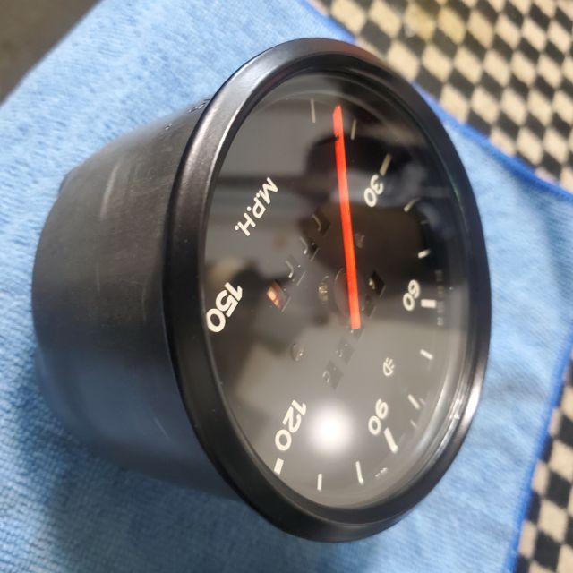 914 Porsche 150mph Speedometer Very Nice 60239