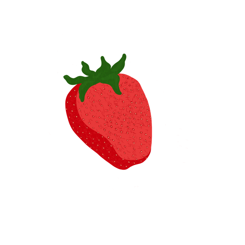 Strawberry Sticker PNG