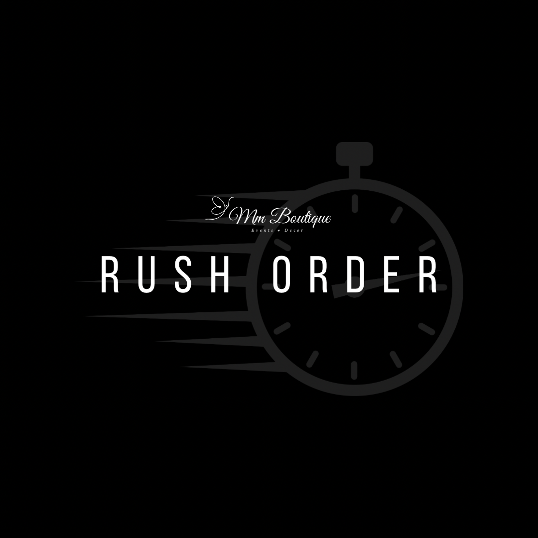 Rush Order (4-6 Days)