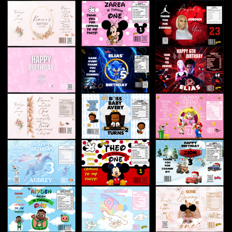 Personalized Treats/Drinks