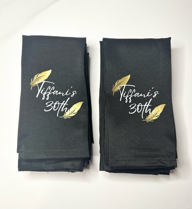 Personalized Cloth Napkins