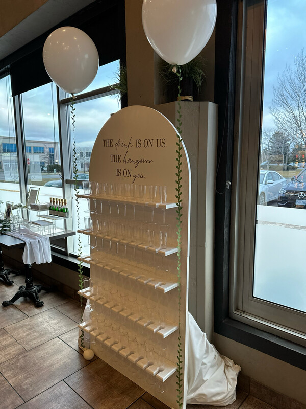 Champagne Wall