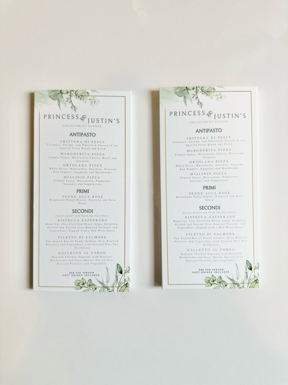 Menus