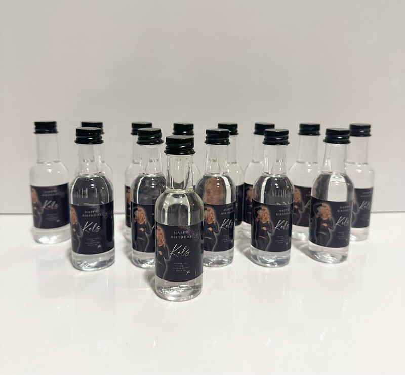 Personalized 50ml Bottles + Label