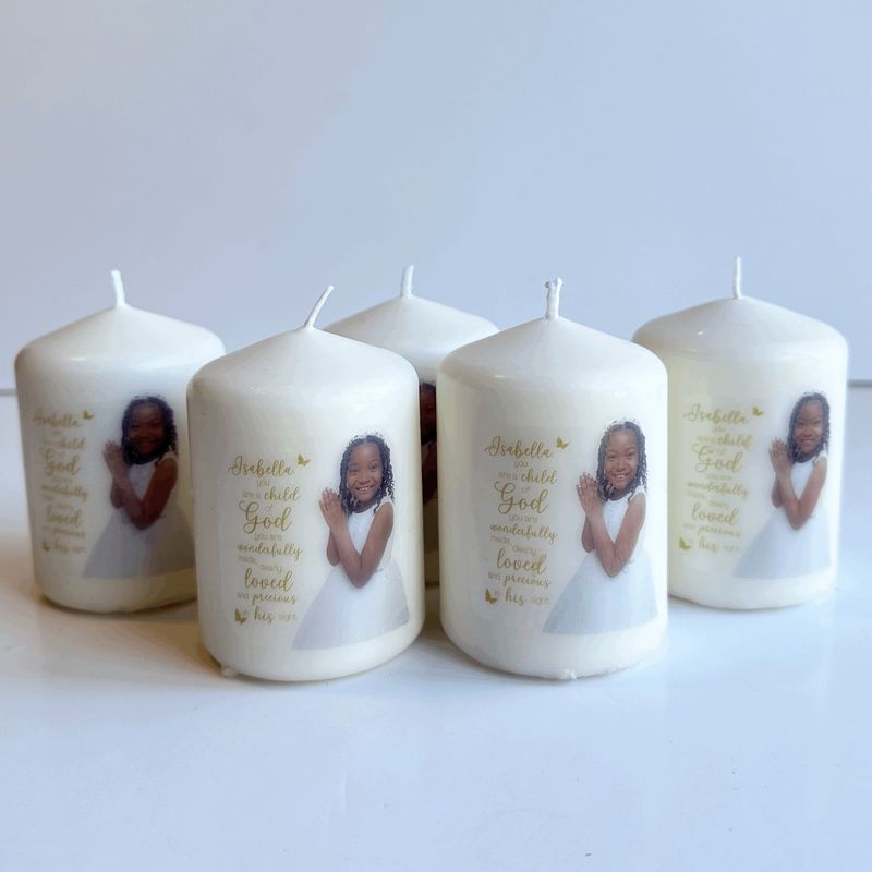 Personalized Candles
