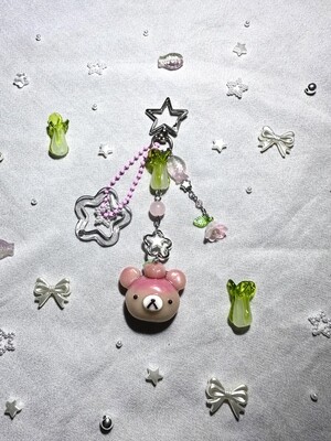 Gummy bear keychain (peach) ✮⋆˙
