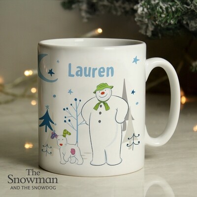 Personalised Licenced The Snowman and the Snowdog Gifts