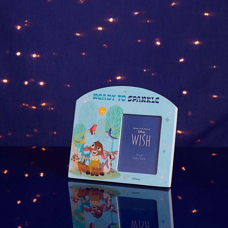 DISNEY WISH ARCHED PHOTO FRAME - READY TO SPARKLE 3&quot; X 4&quot; BNIB