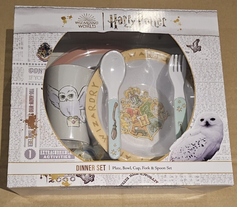 HARRY POTTER  - MELAMINE 5PC DINNER SET 