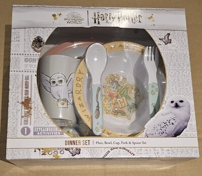 HARRY POTTER  - MELAMINE 5PC DINNER SET 
