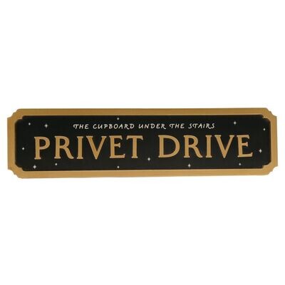 Harry Potter Privet Drive Sign