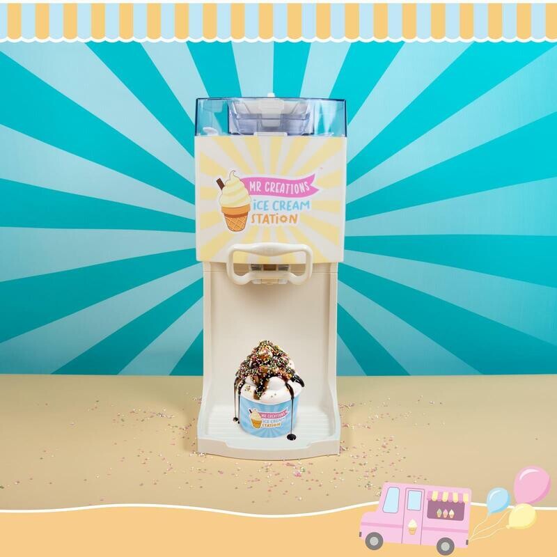 Ice Whip Machine Mr Creations Ice Cream Station- Soft Whip Ice Cream Maker Machine