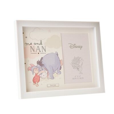 Disney Magical Beginnings Piglet Eeyore Photo Frame - Me &amp; Nan