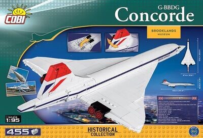 Cobi Historical Collection Concorde 455 PCS