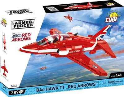 Cobi Armed Forces BAE Hawk T1 Red Arrow 386
Pcs