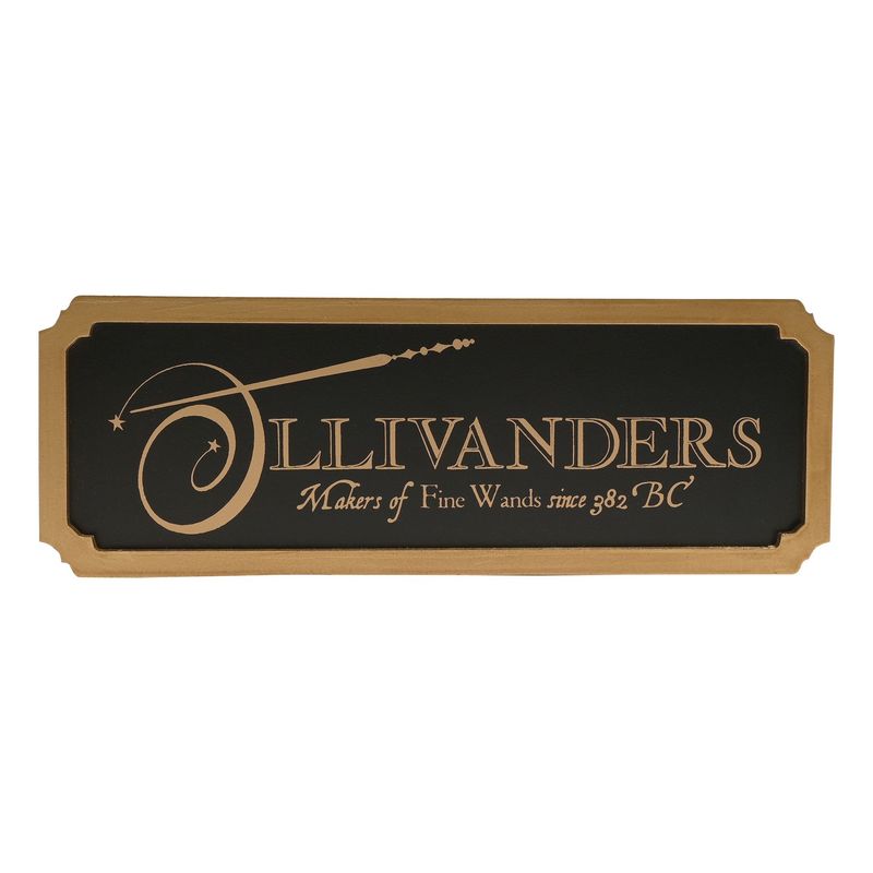 Harry Potter Ollivanders Black Glow in the Dark