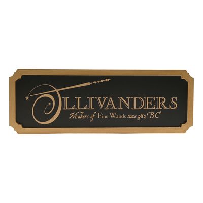 Harry Potter Ollivanders Black Glow in the Dark