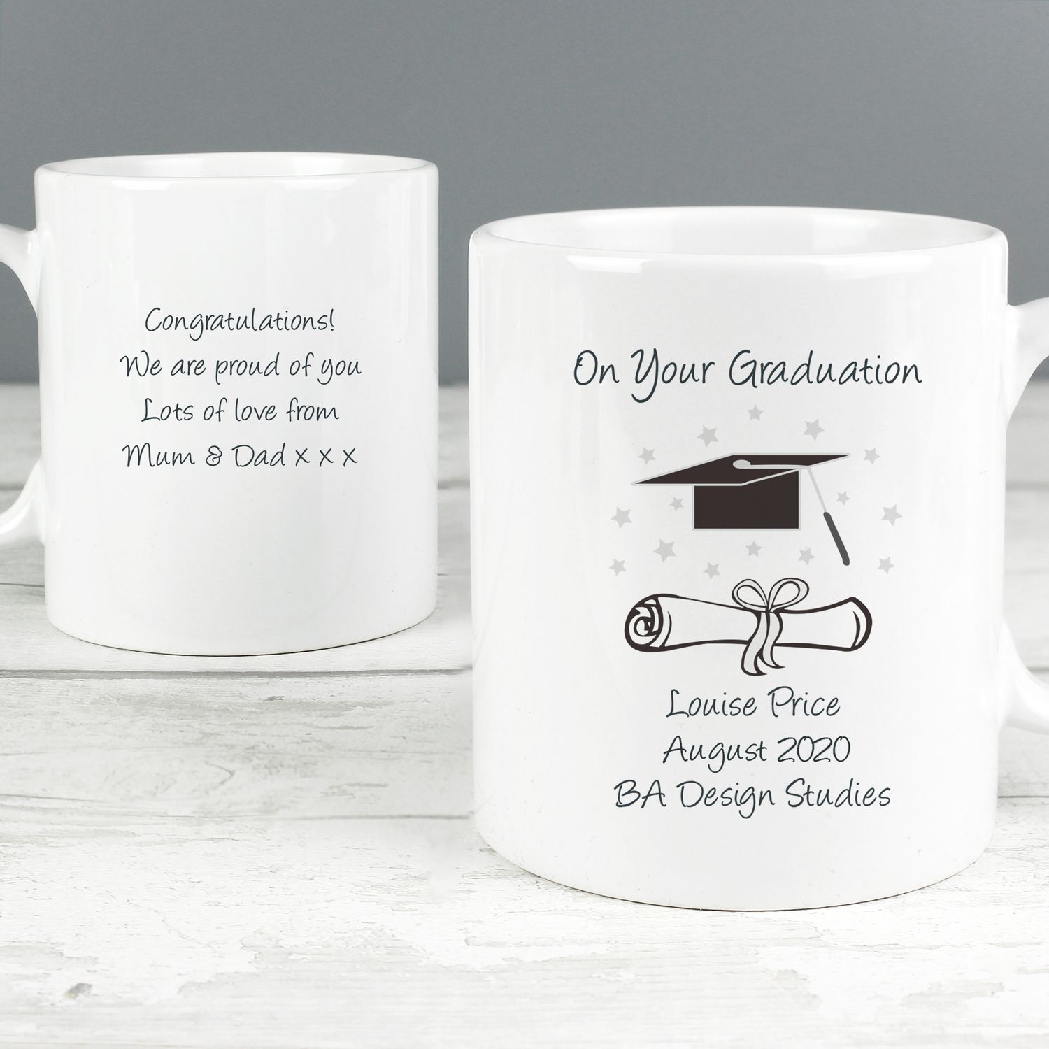 Personalised Graduation Mug