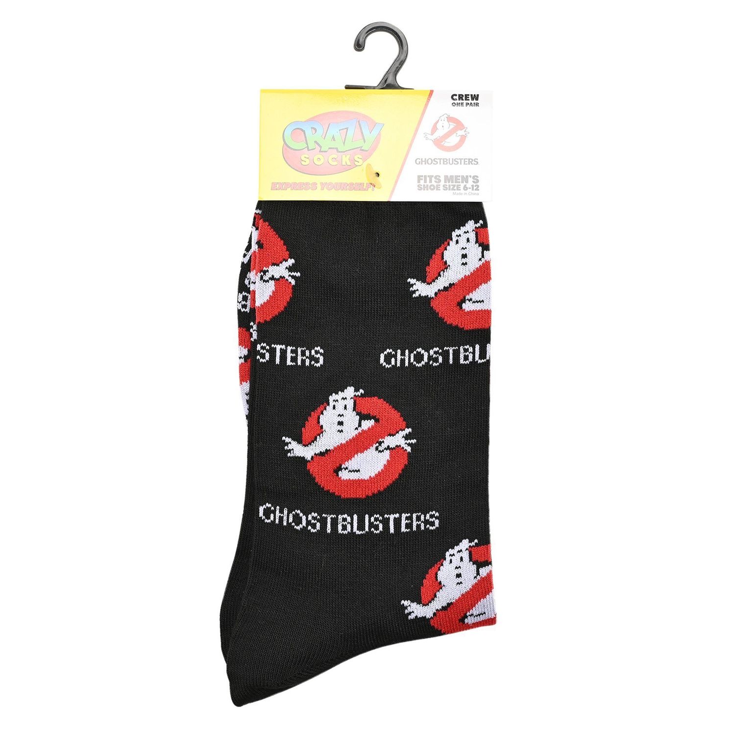 Men&#39;s Crew Socks - Ghostbusters Logos (UK 6-12 | EU 40-46)