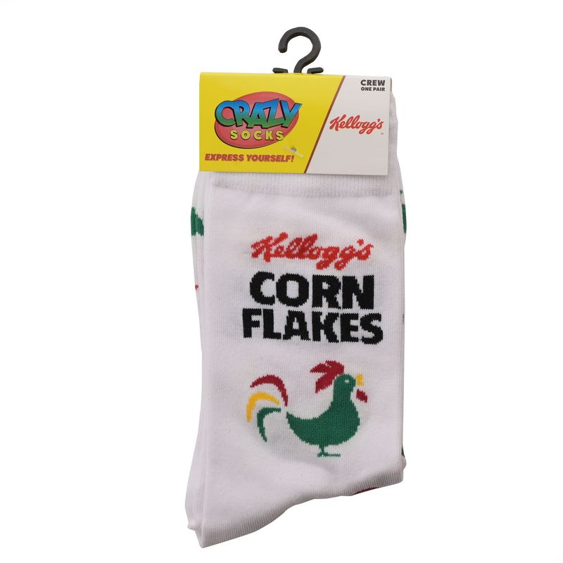 Men&#39;s Crew Socks - Cornflakes Logo (UK 6-12 | EU 40-46)