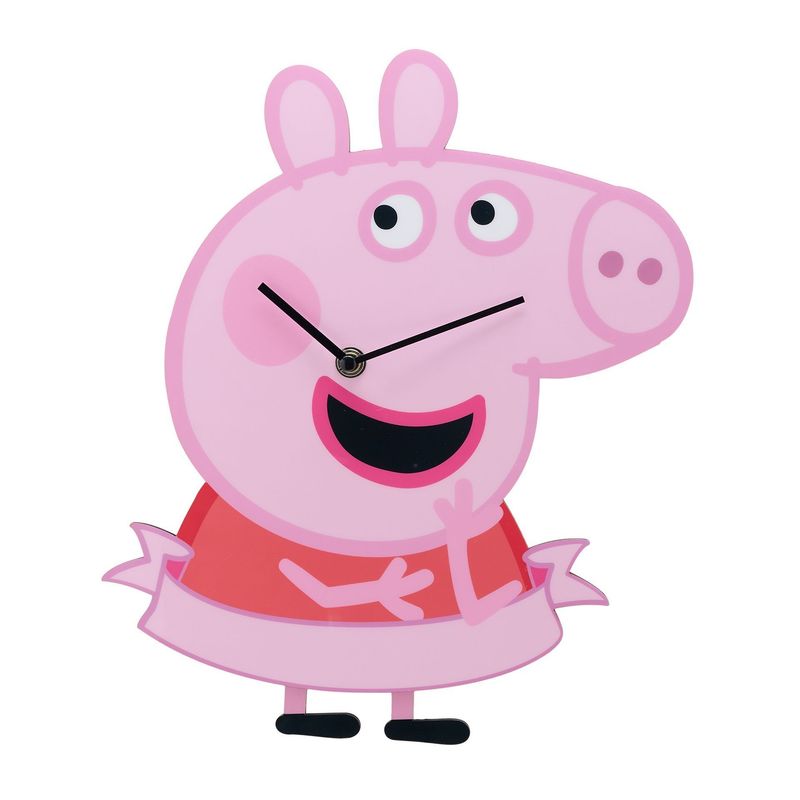 PEPPA PIG PENDULUM WALL CLOCK