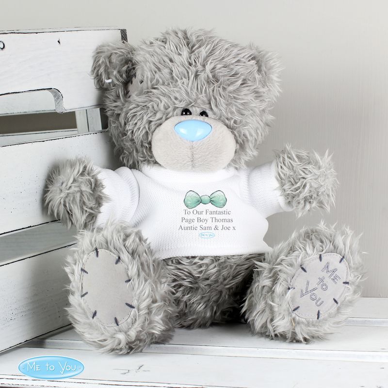 Personalised Me To You Bear for Pageboy and Usher