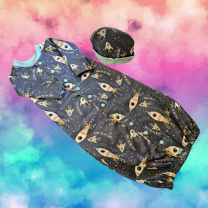 Made To Order Baby Space Sleepsuit