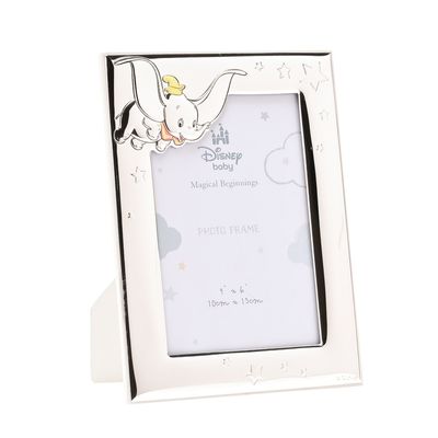 Disney Silver Dumbo Photo Frame 4&quot; x 6&quot; - Made In Italy