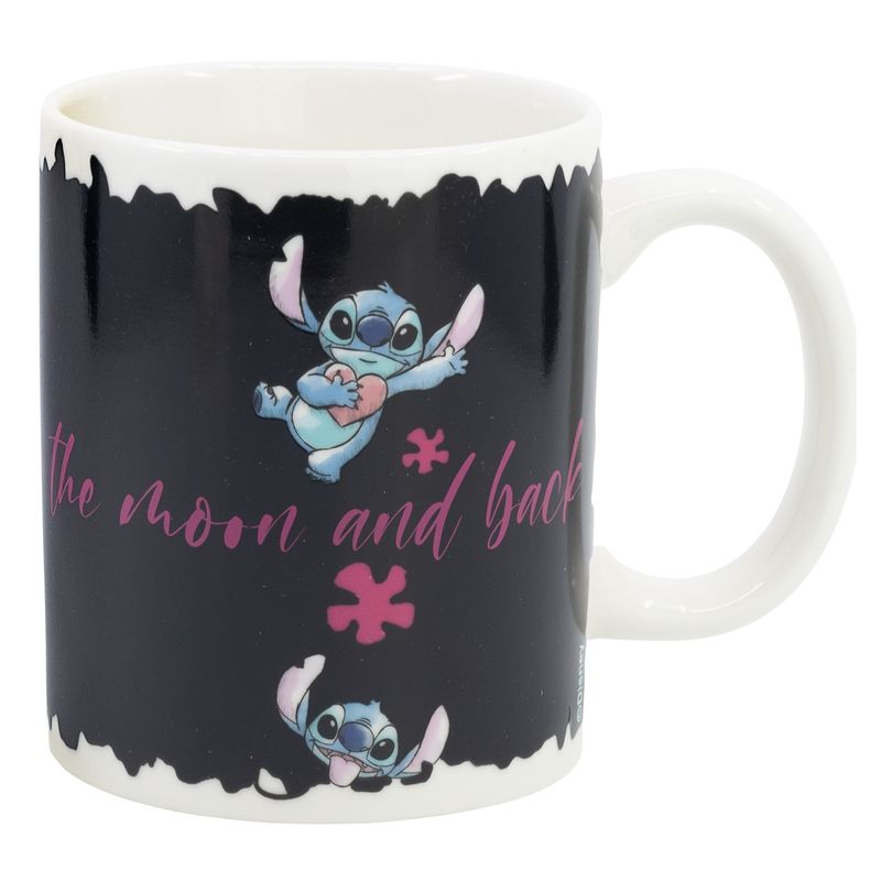 CERAMIC CHANGING COLOR MUG 11 OZ IN GIFT BOX STITCH &amp; ANGEL GTTR
