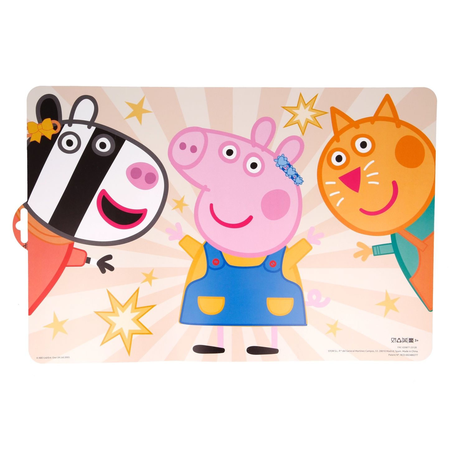 EASY OFFSET PLACEMAT PEPPA PIG KINDNESS COUNTS