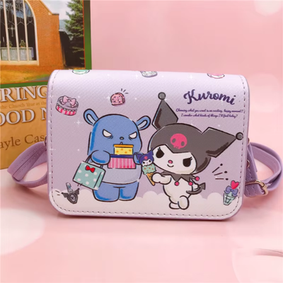 Cartoon Sanrio Kuromi Messenger Bag