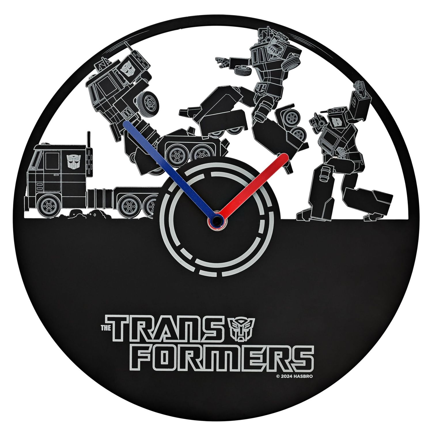 Transformers Metal Cut Out Wall Clock - 30cm I Wall Clock I Transformers Gift