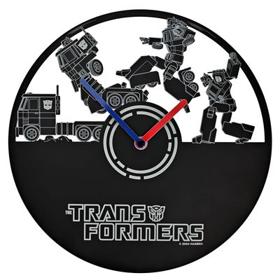 Transformers Metal Cut Out Wall Clock - 30cm I Wall Clock I Transformers Gift