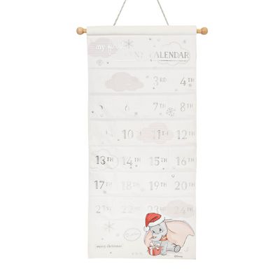 Disney Dumbo Fabric Advent Calendar - First Christmas, Reusable I Christmas Gift