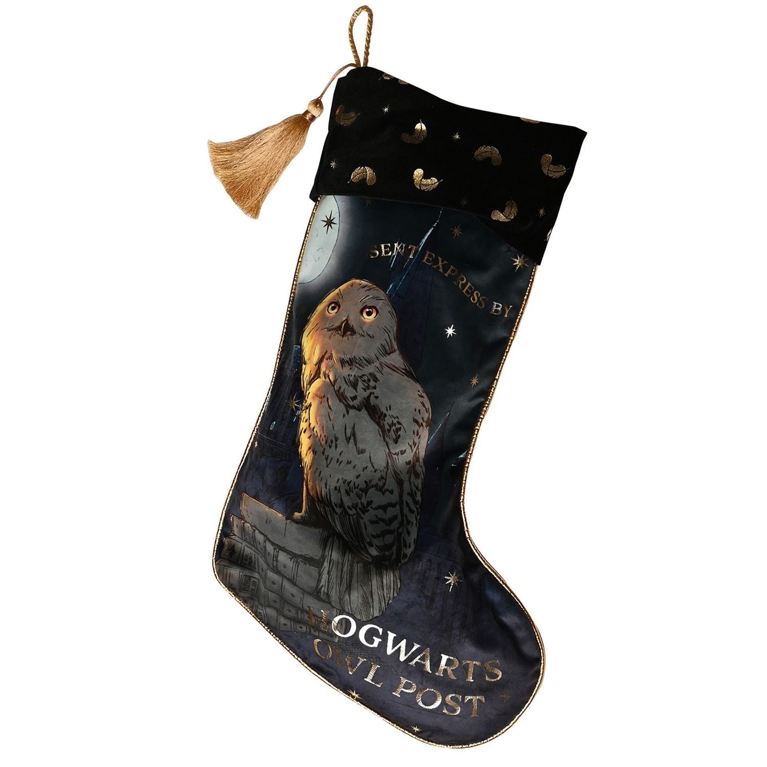 Warner Bros Harry Potter Alumni Stocking - Hogwarts Owl Post