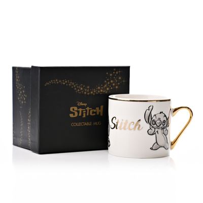 Disney Classic Collectable Gift Box - Stitch - Decorative Gold Boxed Gift