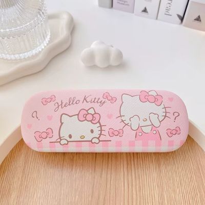 Sanrios Hello Kitty Pink Glasses Case