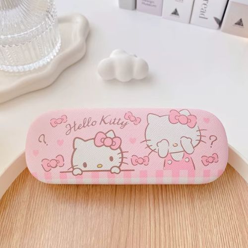 Sanrios Hello Kitty Pink Glasses Case