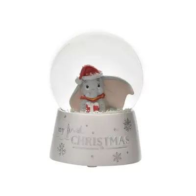 Disney Dumbo First Christmas Decorative Water Ball Collectors Item Home Decor