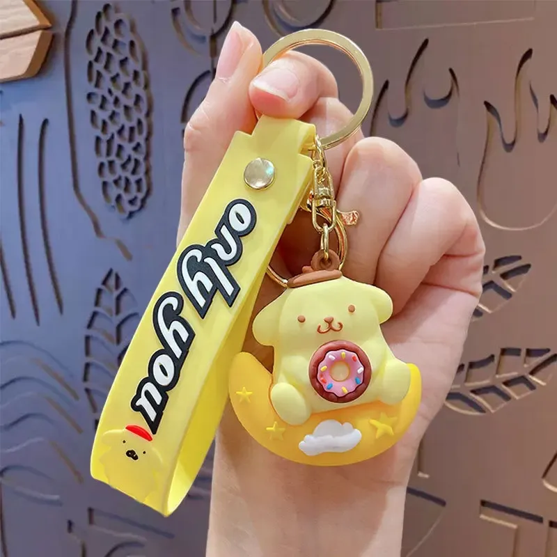 Sanrioed Keychain Pompompurin