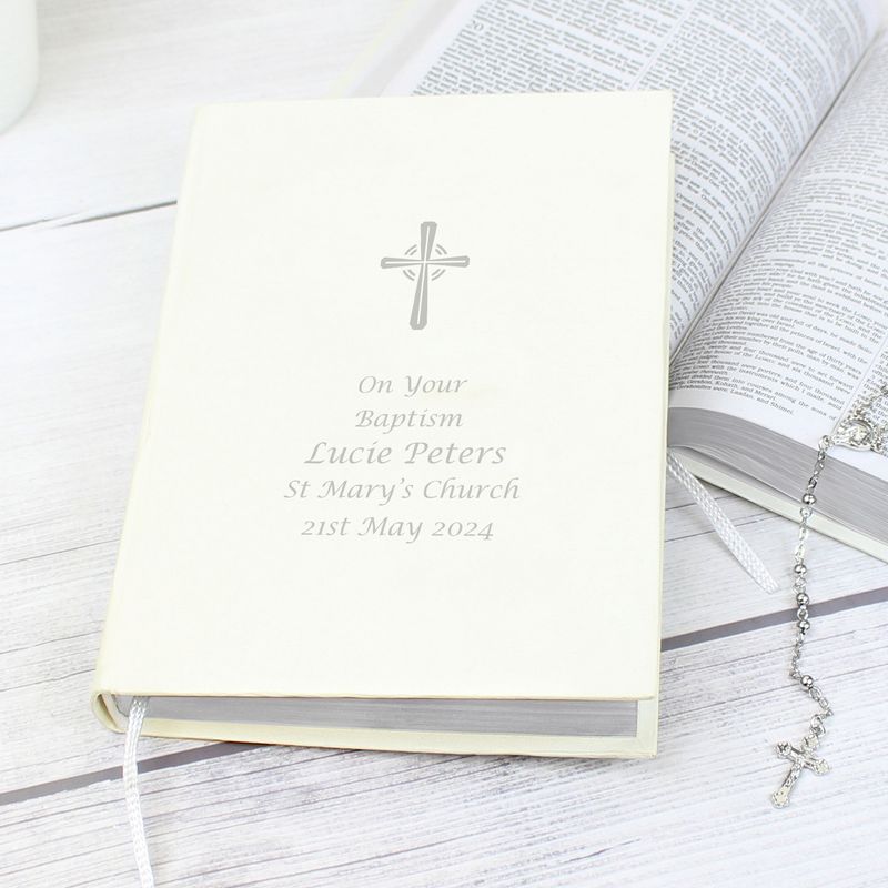 Personalised Silver Companion Holy Bible - Eco-friendly Personalised Silver Companion Holy Bible - Eco-friendly