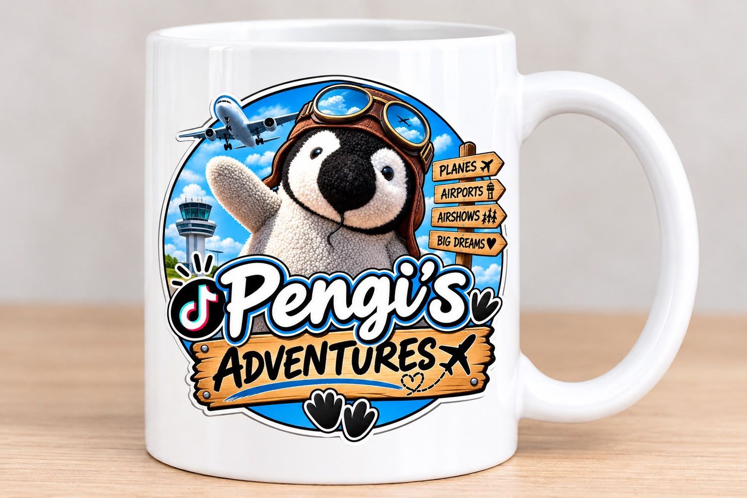 Pengi's Adventures Mug
