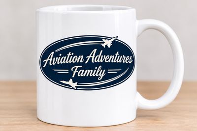 Aviation Adventures Family Logo Mug Aviation Adventures Family Logo Mug