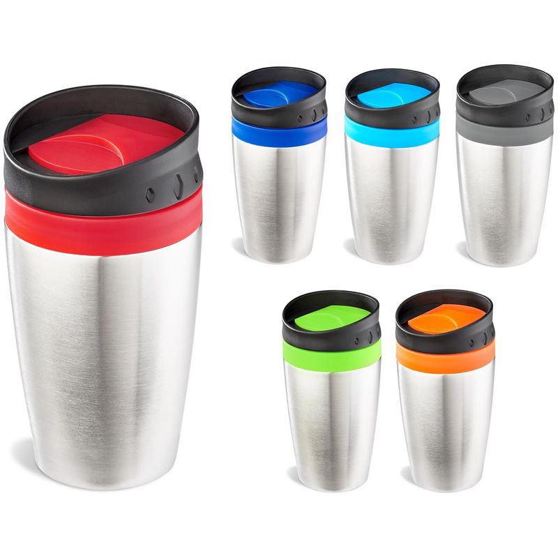 Altitude Vienna Stainless Steel &amp; Plastic Double-Wall Tumbler - 300ml