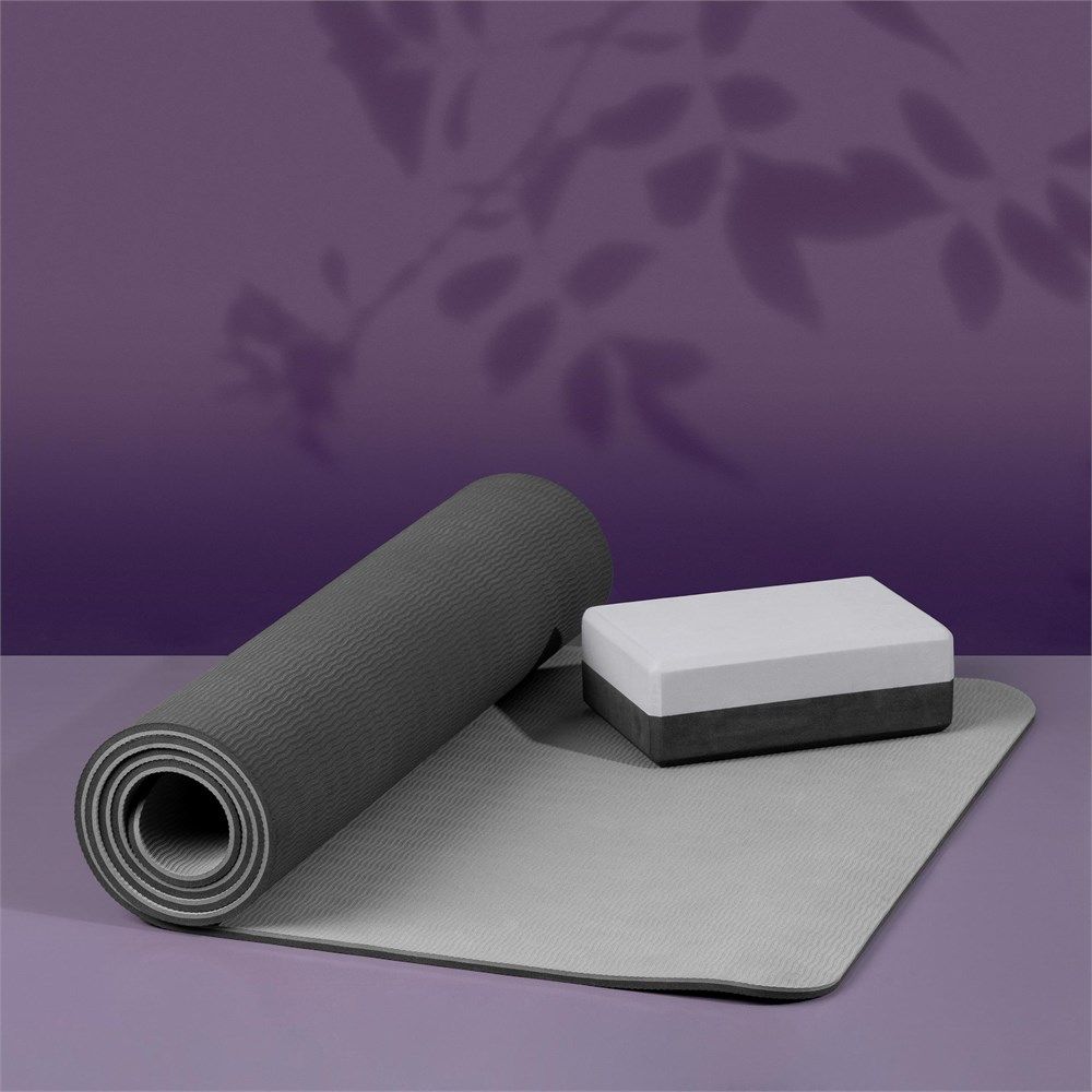 Eva &amp; Elm Eclipse Two Tone Exercise Mat