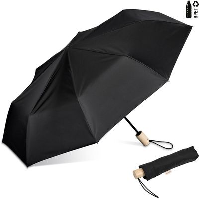 Okiyo Ameno Recycled PET Auto-Open Compact Umbrella