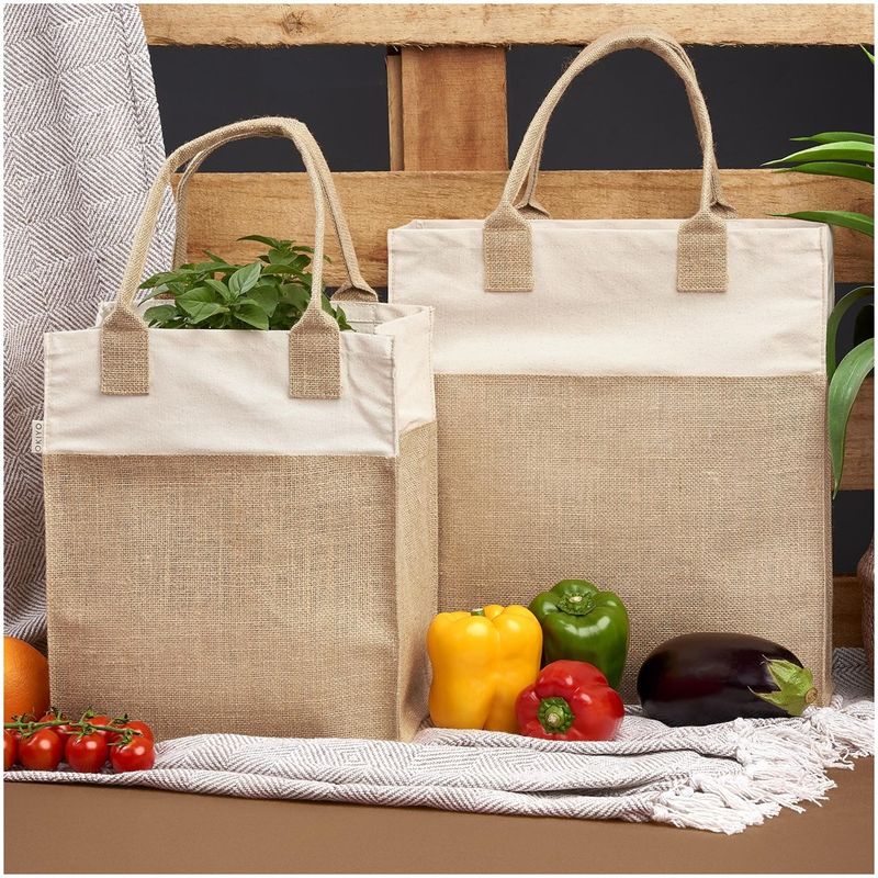 Okiyo Atsui Jute &amp; Cotton Tote