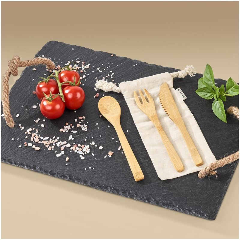 Okiyo Nakama Bamboo Cutlery Set