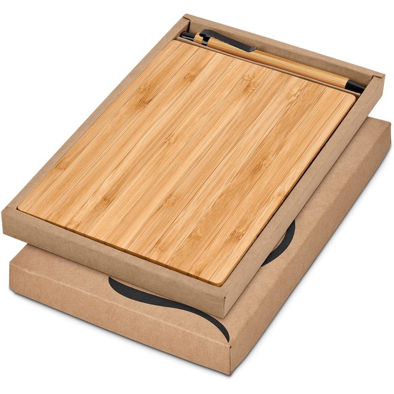 Okiyo Yahari Bamboo Notebook &amp; Pen Set