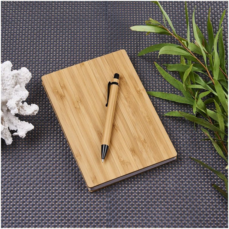 Okiyo Yahari Bamboo Notebook &amp; Pen Set
